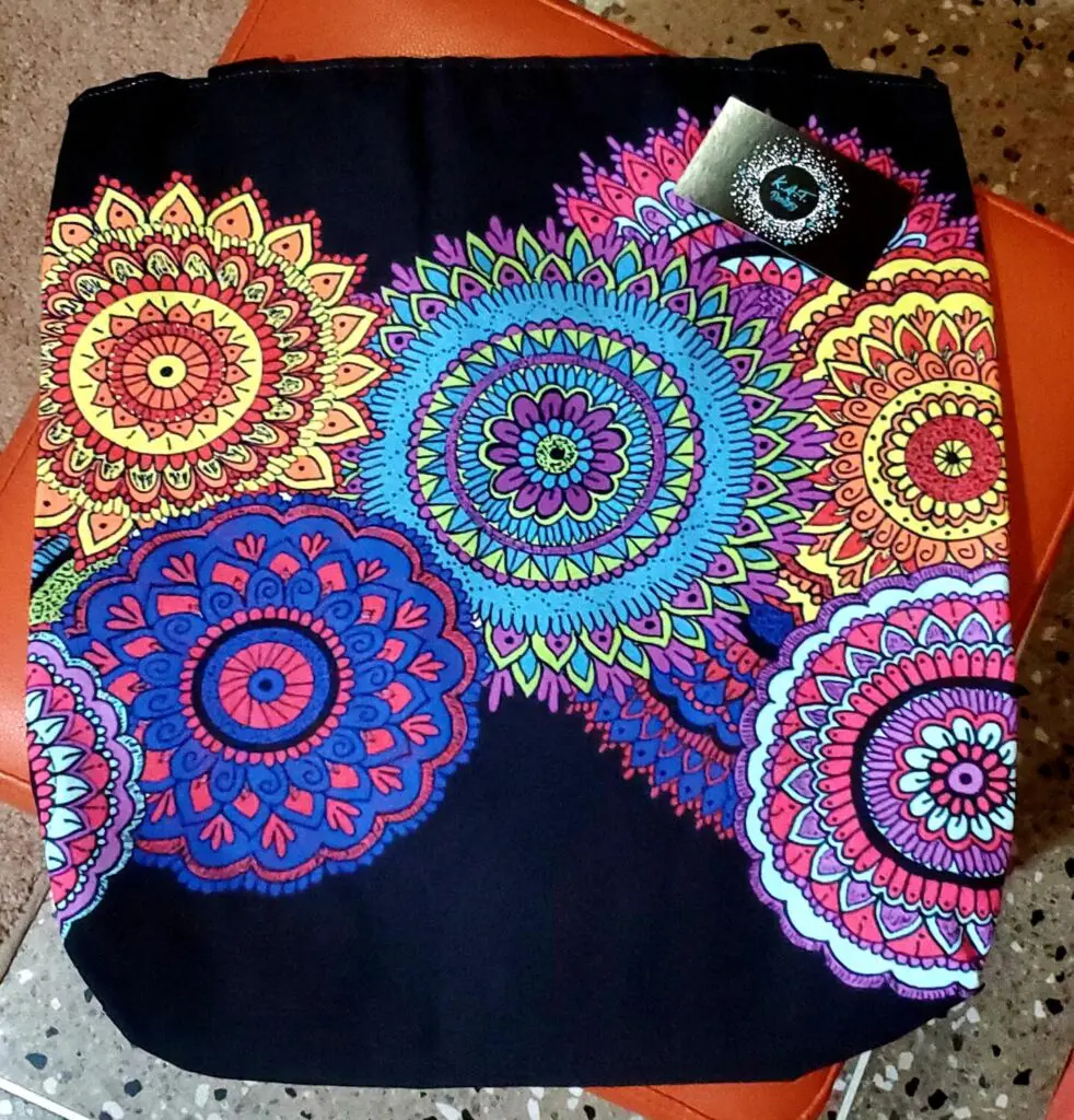 KATD Mandala Kaleidoscope Tote Bag