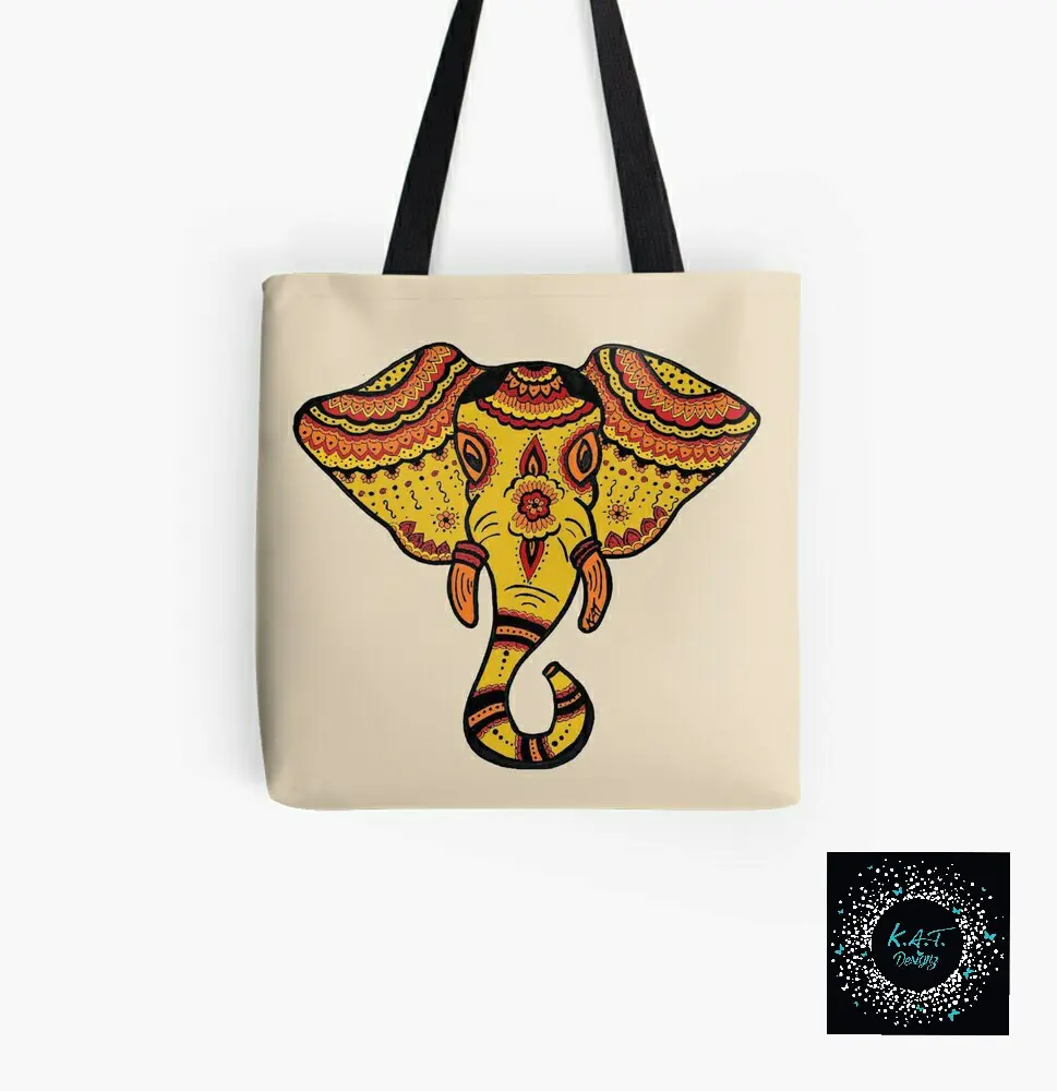 KATD The Mighty Elephant Tote Bag
